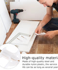 DIY Drywall Anchor Kit With Nylon Expansion Screws M8x38 Aircraft Type Self Tapping in use during home improvement