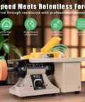 Do-It-All 69-Piece Jewelry Making Polisher Kit With Flex Shaft Mini Table Saw Bench Grinder Sander And Buffing Tool 10,000 RPM 750W Power