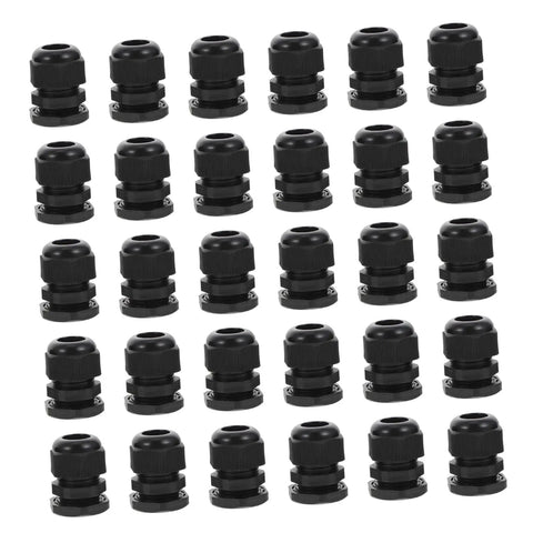 100 Piece Cable Connectors And Glands Kit Made From PP Material For DIY Friendly Setup Waterproof Wire Glands Joints