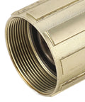 Close-up of Freehub Body 11 Speed Aluminum Alloy With Two Bearings Replacement for Mountain and Road Bikes, textured surface