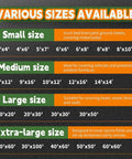 Various sizes of Black Tarp 6x8 Feet, 8 Mil Heavy Duty Waterproof Poly Cover With Metal Grommets And Reinforced Edges Built To Last