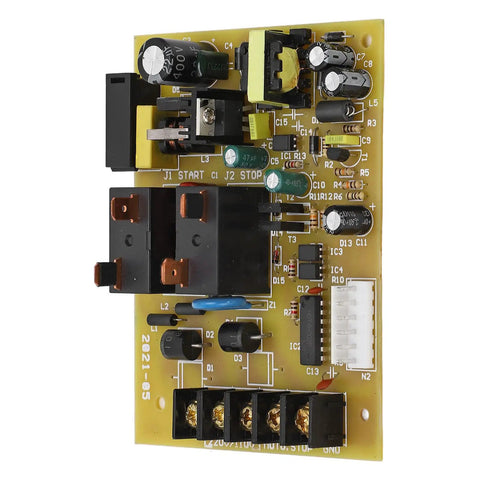 Upgraded Car Tire Balancer Circuit Board Featuring Thick Aluminum Copper Plates, detailed PCB with components for tire balancing.