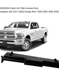 Cabin Air Filter Access Door Replacement for Ram 1500 2500 3500 4500 5500 and Compatible Dodge Jeep Chrysler Models with Truck