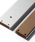 Close-up of Hybrid Aluminum And MDF Spoilboard Table showing aluminum frame and MDF slat for CNC Router Upgrade, 840 x 600 x 15mm.
