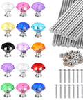Dope 60 Piece Threaded Rod Kit With 8 By 32 Inch Rods Nuts Screws And Rhinestone Tops for DIY beaded garden crafting projects.
