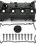 Bolt-On Valve Cover Replacement Kit With Gasket Bolts And Oil Filler Cap For 2013-2018 Nissan Altima 2.5L Engine, Durable, Easy Install
