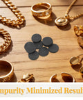 Round Graphite Electrode Plates For Melting And Electrolysis High Purity Graphite Disk Ingots used near gold jewelry
