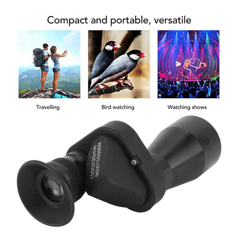 Ultra Portable 8X Long Focal Monocular Telescope With Multi Layer Coating And Dual Adjustment Eyepiece System Crisp Optics
