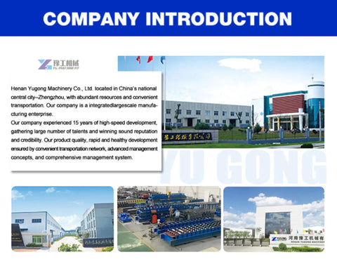 3rd Gen Custom Color Steel Roof Making Machine High Speed Roll Forming System For Roofing Sheets With Flexible Sizes And Models Easy Setup For Fast Roof Projects And Durable Metal Panels Pro Grade, company intro collage