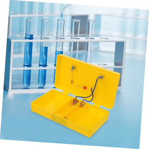 Reliable Conductivity Learning Kit for Hands On Physics Experiments with yellow case in science lab setup.