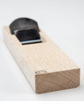 Japanese Kanna Manual Hand Plane For Smoothing Woodwork Precision Ground 42 Millimeter Steel Blade with wooden body.