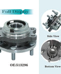 Front Wheel Hub And Bearing Assembly Fits Nissan Altima 2007 To 2018 Maxima 2009 To 2019 Pathfinder 2013 To 2019 Murano 2009 To 2018