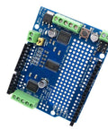 Plug And Play TB6612FNG Motor Driver Shield for Arduino Projects I2C PWM Servo Driver with PCA9685 compatibility, stackable H Bridge Module.