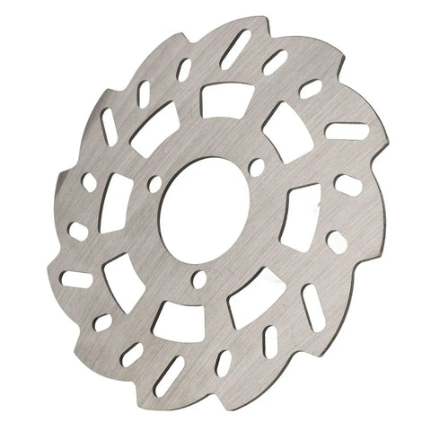 Heavy Duty 140mm Disc Brake Rotor With Innovative Cutout Cooling Tech For Rapid Heat Dissipation Plug And Play Installation For Dead Nuts Stopping Power On Road And Mountain Bikes, stainless steel design.