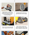 Professional Glass Vacuum Lifter With Rock Solid Suction Handles Heavy Panels Like A Dream So Contractors Can Finish Any Installation Without Breaking A Sweat On Busy Job Sites, featuring digital display and silicone suction.
