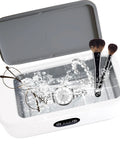 Portable Ultrasonic Jewelry Cleaner 22 Oz With 40W Power And 49kHz Vibration for home use cleaning glasses and jewelry.
