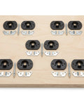 Five Set Pin Style Sectional Couch Connectors For Sofa Bed And Modular Sections Replacement Brackets Sturdy No Wobble Durable