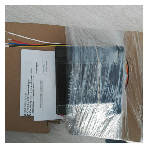 High Precision Stepper Motor BRS39AH660AAA For Industrial Automation, wrapped black motor with multicolor wires