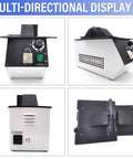 Frame Warmer For Eyeglasses 1500W High Power Glasses Heater With 110V Hot And Cold Switch Adjustable Temperature, multi-angle view