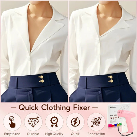 Product image showing Clothing Hemming Tool That Feels Like A Pro Handheld Stitch Gun Quick Fixer For Pants Skirts Dresses