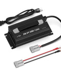 29.2V 20A LiFePO4 Battery Charger With 0V Activation, AC DC Lithium Charger With Anderson Connector And LED Indicator