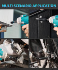 Magnetic Impact Nut Driver Set All In One 38 Piece Pro Grade Heavy Duty Socket Kit With Bit Extension And Adapters used in multiple scenarios