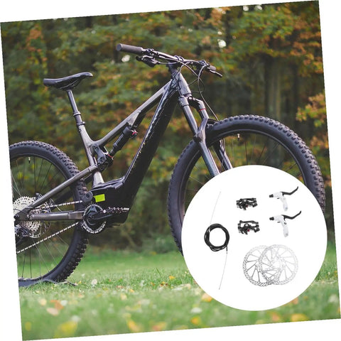 Heavy Duty Mountain Bike Hydraulic Disc Brake Set With Slick Pad Compatibility And Killer Heat Management for stable downhill rides.