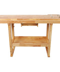Built Tough 48 Inch Adjustable Standing Desk For Gaming Or Home Office Heavy Lifter 330 Lb Capacity Smooth Lift Computer Table With Plenty Of Workspace Prime Gear Setup wooden workbench with clamp and ample storage