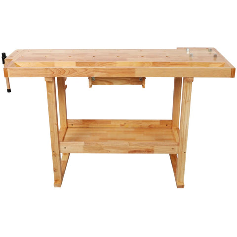 Built Tough 48 Inch Adjustable Standing Desk For Gaming Or Home Office Heavy Lifter 330 Lb Capacity Smooth Lift Computer Table With Plenty Of Workspace Prime Gear Setup wooden workbench with clamp and ample storage