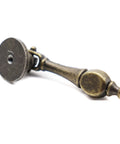 Antique Vintage Pulls With Pendant For Dresser Drawer Cabinet Furniture Bronze Zinc Alloy 5 Pack Includes Screws For Easy Installation