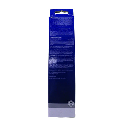 Back view of packaging for Top-Notch UltraClarity Water Filter Cartridge 11034152 OEM Replacement, showing instructions and product details.