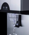 Smooth Operator Commercial Countertop Ice And Water Dispenser yielding 282 pounds, dispensing ice and water.