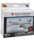 Air Canada Licensed Construction Toy Set With 66 Pieces For Kids, Totally Realistic Airline Building Blocks box front view