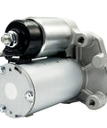 New Starter Replacement For 2011 To 2021 V6 3.6L Chrysler shown close-up, metal housing, plug-n-play design visible