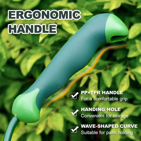 Ergonomic handle of Go To Measuring Garden Trowel With Ergonomic Soft Grip Handle For Digging Planting Transplanting and Weeding