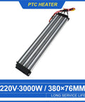 No Fluff 220V 3000W PTC Ceramic Air Heater With A Rock Solid Insulated Element For Cars And Industrial Gear Steady Constant Warmth Without The Headache 380 By 76 MM, PTC heater block with insulated element.