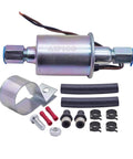 Electric Fuel Pump 12V With Installation Kit And Sending Unit For Buick Plymouth Pontiac Chevrolet 5 To 9 PSI 3/8 Inch Hose Universal Replacement Includes Hardware SP1141 P74019