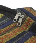 Close-up of zipper on Road Warrior Snare Drum Gig Bag With Padded Shoulder Strap Heavy Duty Oxford Fabric.