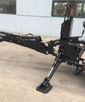 Heavy Duty Workhorse Backhoe Attachment For Tractors With 15 Inch Bucket PTO Pump And Tank Six Foot Digging Depth 180 Degree Swing