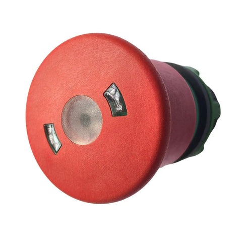 Straight Up Badass Aftermarket Emergency Stop Button For Heavy Duty Scissor Lifts And Rough Terrain Gear Sweet Safety Swap Part 147051 Plug And Play Install Any Time Any Place