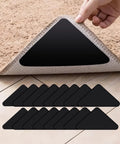 16 Pack Rug Gripper Pads For Hardwood Floors And Tile Non Slip Double Sided Tape under rug corner