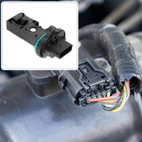Mass Air Flow Sensor MAF Replacement For Chevrolet Cruze 1.4L L4 Gas 2016 2017 2018 2019 Drop In Fit Easy Install Plug And Play Airflow Meter With OE 55498433
