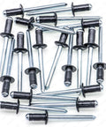 Straight Up Fix With Twenty Hella Tough Fuel Door Rivets And General Purpose Specialty Hardware For Toyota Lexus Camry Corolla Prius Highlander ChRxB And Everyday Driver Rig Upgrades, heavy duty aluminum rivets.