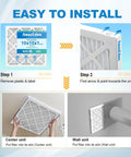 Installation guide for 4 Pack 10x10x1 Air Filter MERV 8 For HVAC AC Furnace Pleated Replacement Dust Defense