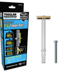 Snaptoggle BB Toggle Anchor With Bolts For Drywall Or Concrete Block Zinc Plated Steel Channel in packaging with bolt included