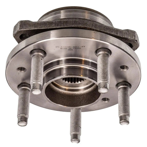 Front Hub Bearing Assembly For 1999 2003 Ford Windstar 3 Lug Without ABS Bolt On Plug And Play Direct Fit 26 Spline Ball Bearing