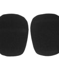 F19 Velcro Arm Rest Pad Replacement For Aerobars Black 16mm Foam Cushions With Lycra for cycling comfort, pair view