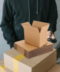 30 Pack Brown Kraft Corrugated Shipping Boxes For Mailing And Small Biz Storage Heavy Duty Packaging Durable Mailers stacking