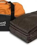 Duffel Flood Barrier Kit With 4 Piece 17 Foot Barriers Self Inflating Water Activated Sandless Flood Control System In A Black Duffel Bag