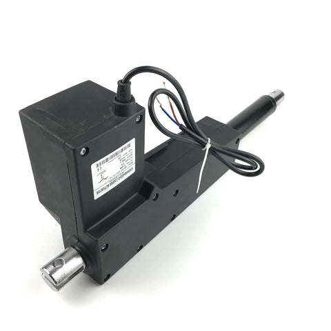 Side view of a Beefed-Up 12V 24V DC Linear Actuator With 300mm Stroke 8000N Max Thrust And 800kg Load Micro Push Rod Reinforcement 5mm